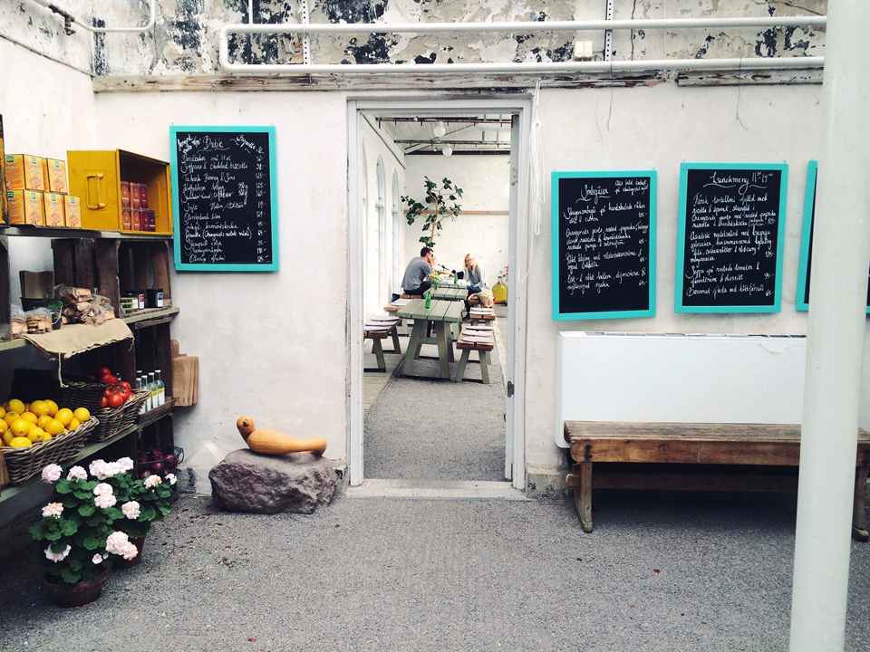 Ambiente moderno de restaurante